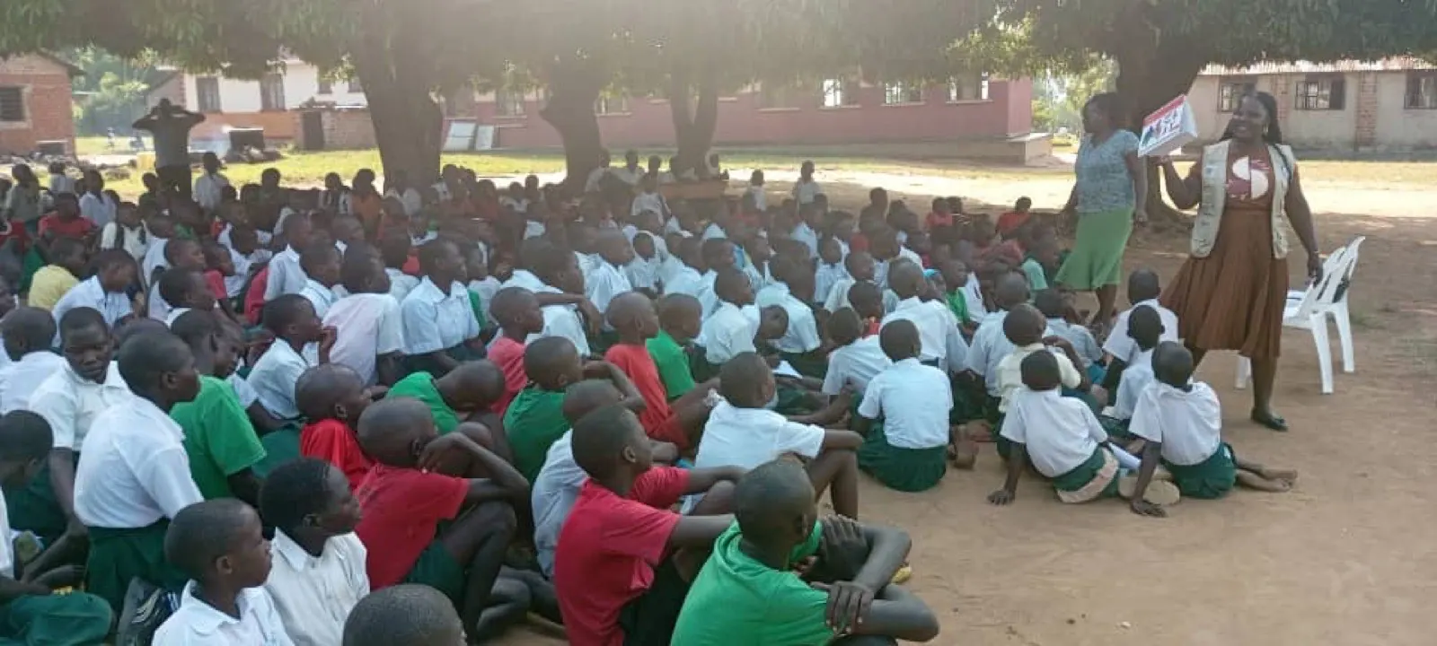 School assembly awareness session